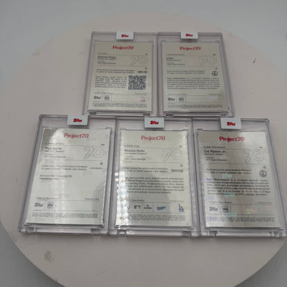Topps Project 70 Lot of 5 Cards