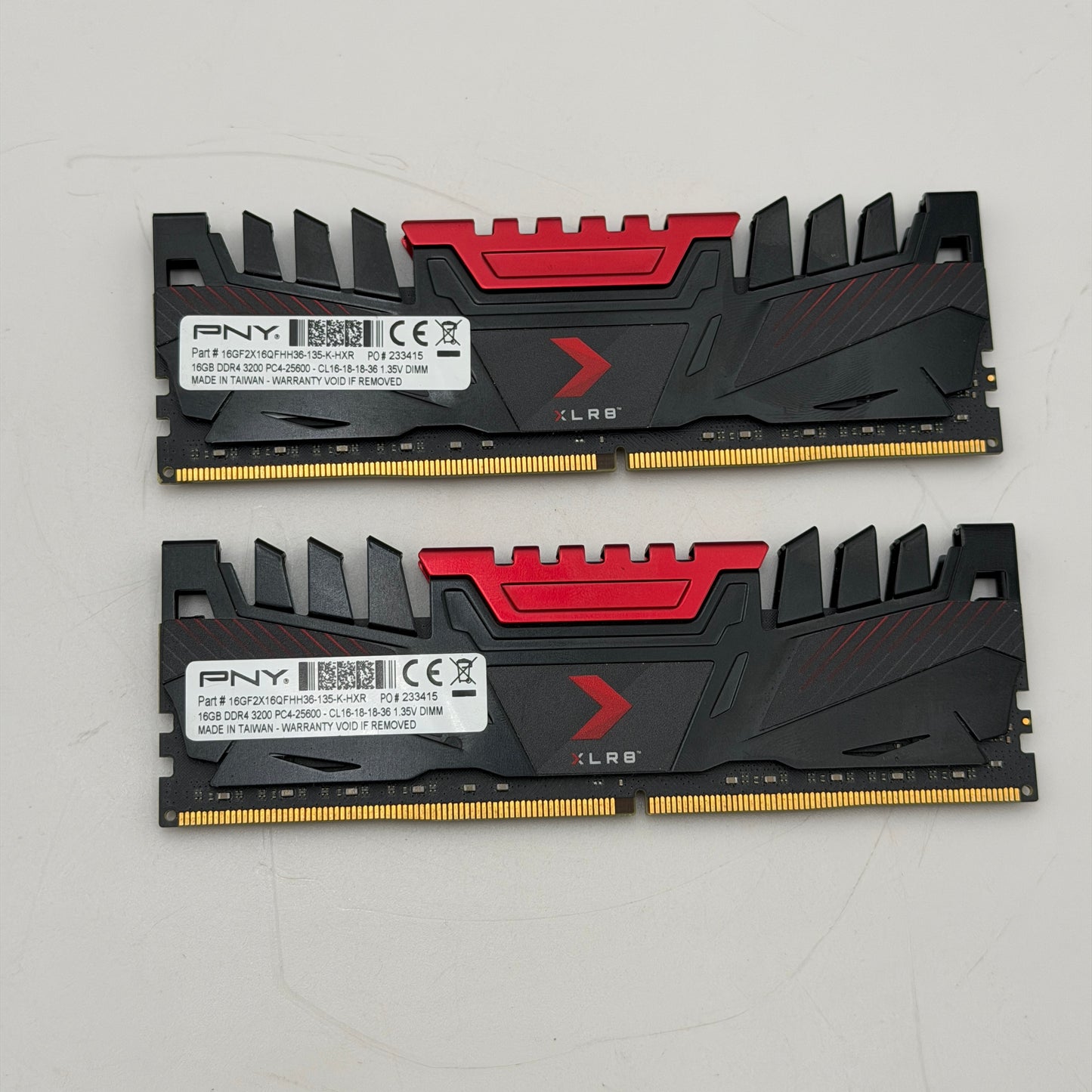 PNY XLR8 32GB RAM Kit (2x16GB)
