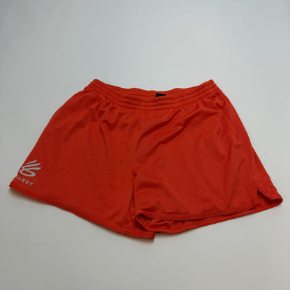 Under Armour Men's Curry Splash Shorts XL Orange 1387092
