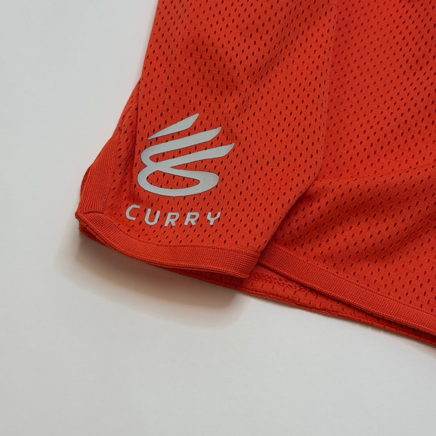 Under Armour Men's Curry Splash Shorts XL Orange 1387092