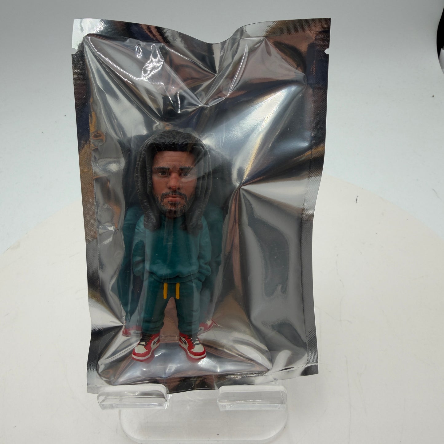 J.Cole x Plastic Cell Miniature Statue Cell 010 Black Collectible New