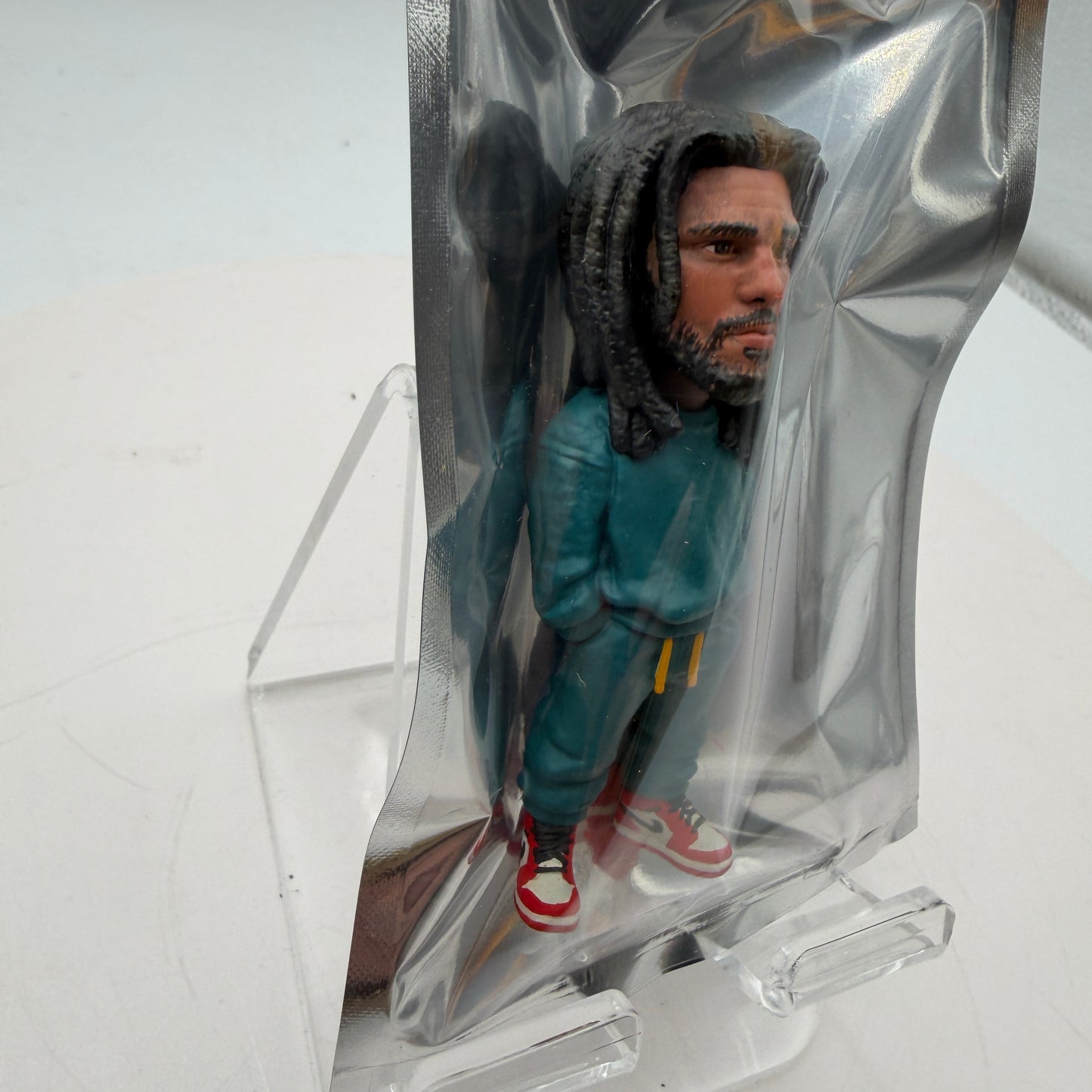J.Cole x Plastic Cell Miniature Statue Cell 010 Black Collectible New