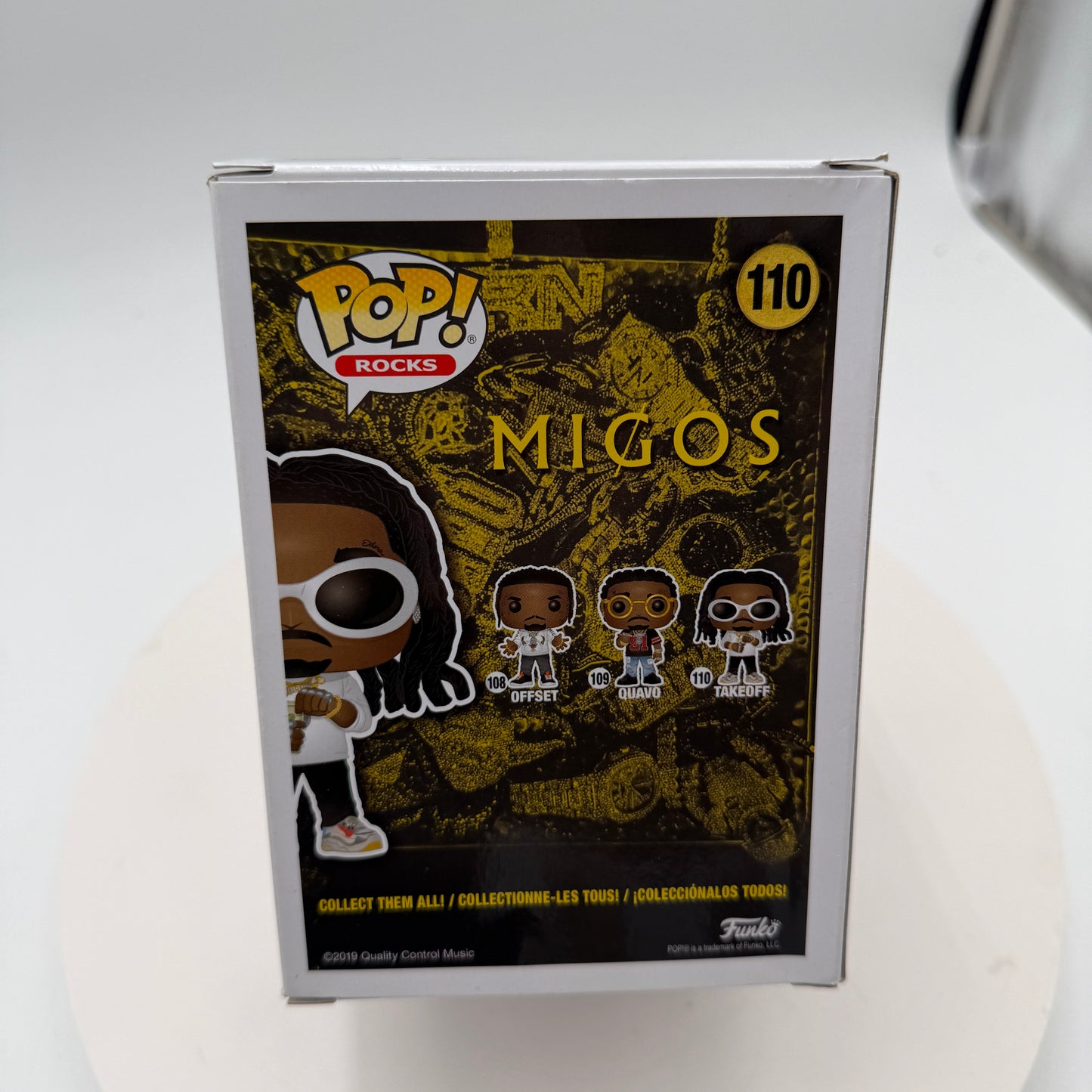 Funko Pop! Rocks: Migos Set Quavo Offset Takeoff 108 109 110