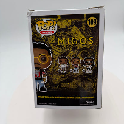 Funko Pop! Rocks: Migos Set Quavo Offset Takeoff 108 109 110