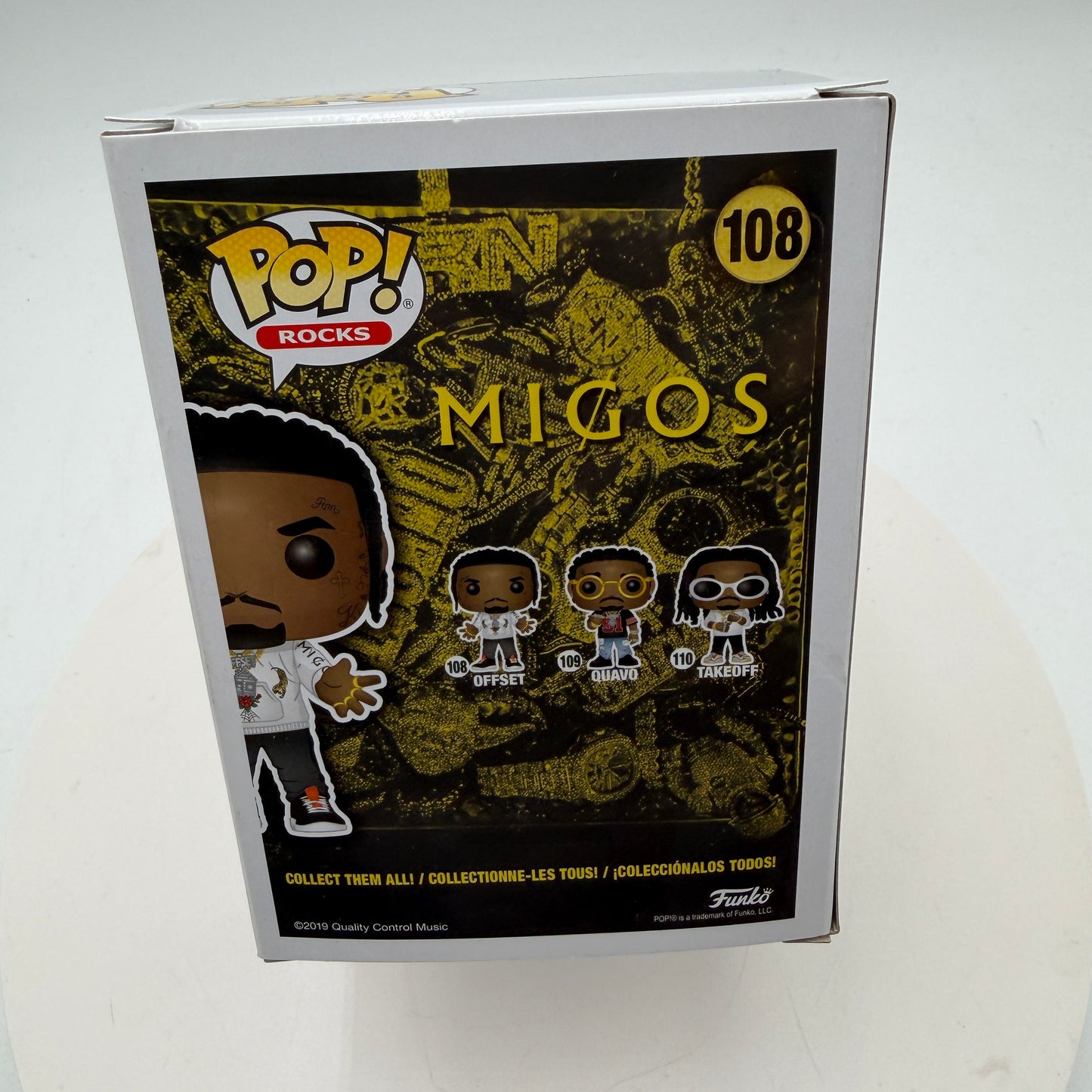 Funko Pop! Rocks: Migos Set Quavo Offset Takeoff 108 109 110