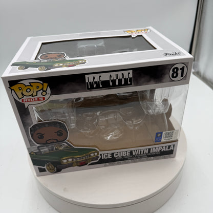 Funko Pop! Rocks 81 Ice Cube With Impala BOX ONLY