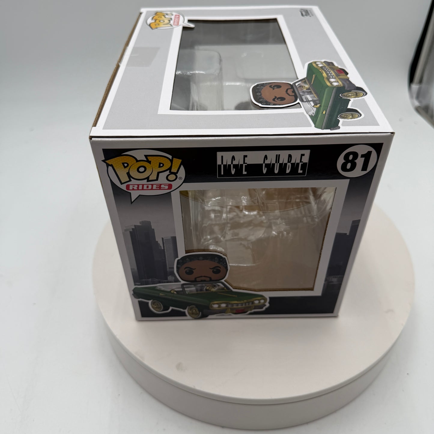 Funko Pop! Rocks 81 Ice Cube With Impala BOX ONLY