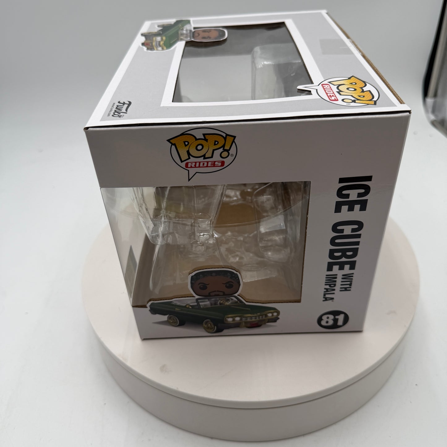 Funko Pop! Rocks 81 Ice Cube With Impala BOX ONLY