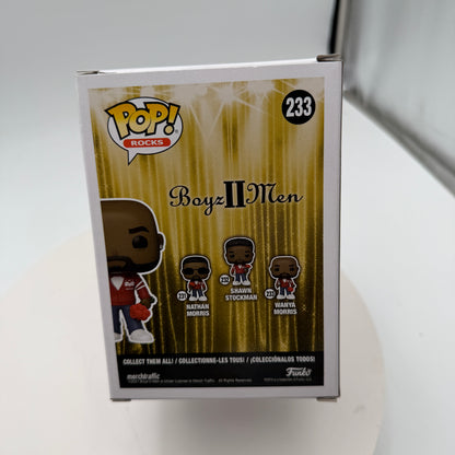 Funko Pop! Rocks Boyz II Men Set Wanya Morris Nathan Morris Shawn Stockman