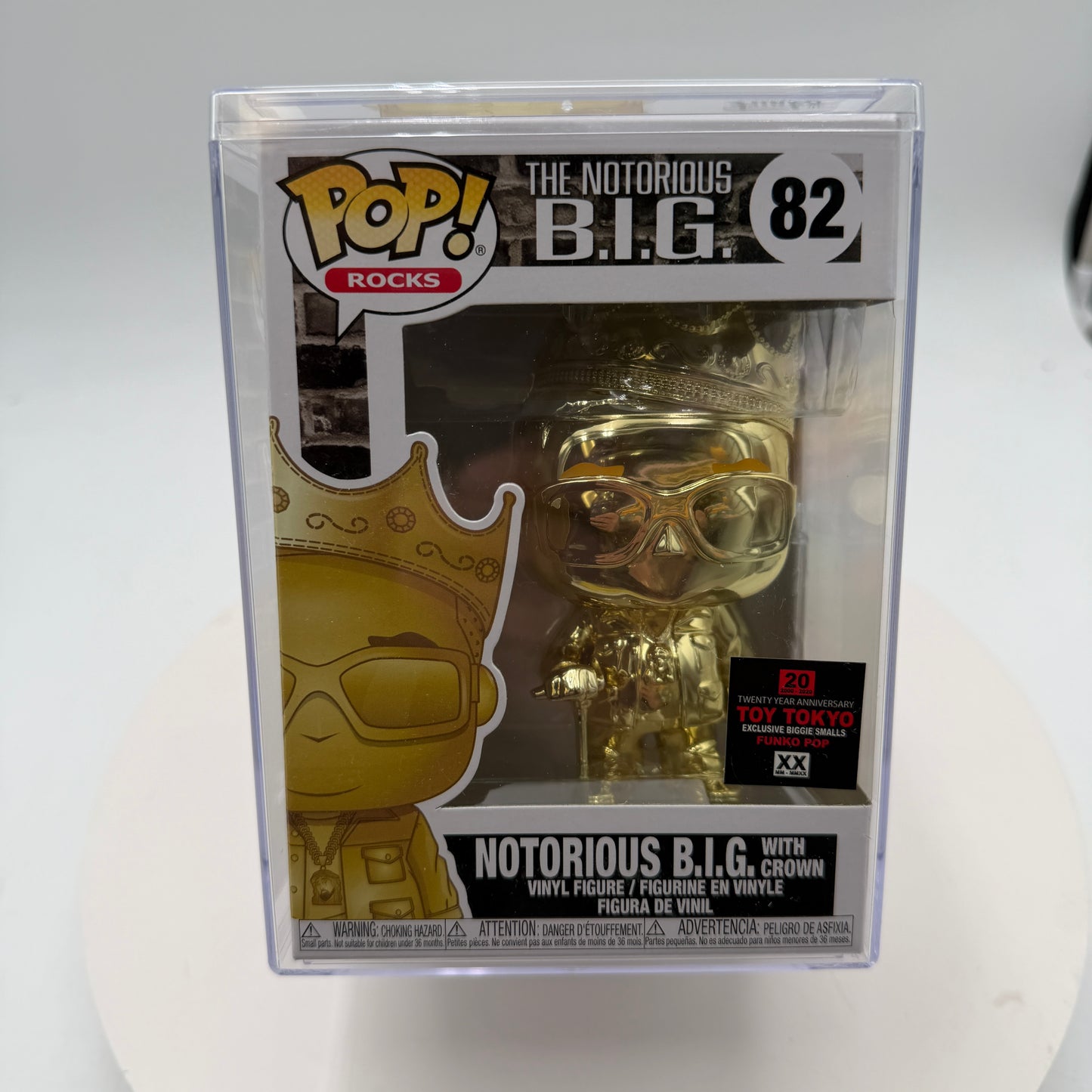 Funko Pop! Notorious B.I.G. With Crown Toy Tokyo Edition #82