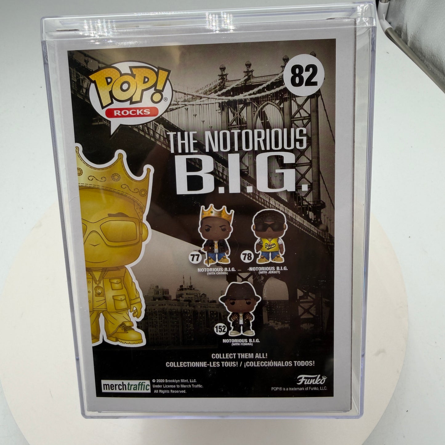 Funko Pop! Notorious B.I.G. With Crown Toy Tokyo Edition #82