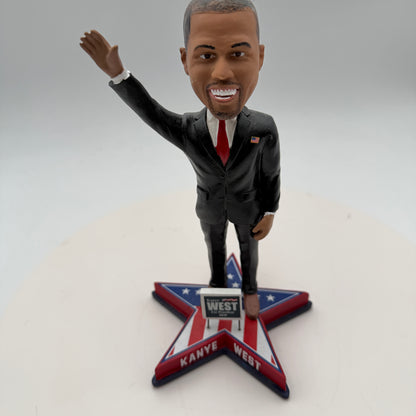 Bobble Head Hall of Fame Kanye West 2020 Presidential Candidate Bobblehead