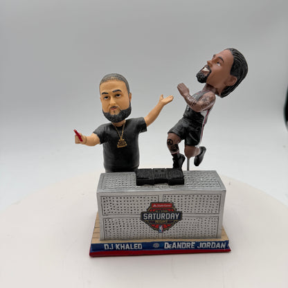 WeTheBest DeANDRE JORDAN & DJ KHALED Bobblehead Los Angeles CLIPPERS