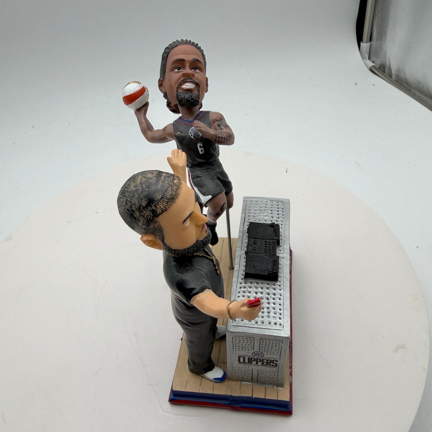 WeTheBest DeANDRE JORDAN & DJ KHALED Bobblehead Los Angeles CLIPPERS