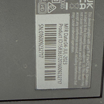 Microsoft Xbox Series S (1883) 2020 Black 1TB READ