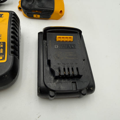 DeWalt Flashlight And Drill Combo kit With One Battery and Carrying Case READ