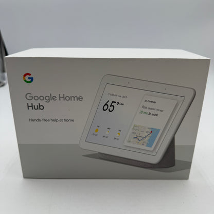 Google Home Hub Smart Display with box