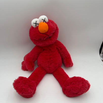 KAWS x Uniqlo Sesame Street Elmo 21" Red Plush Stuffed Toy