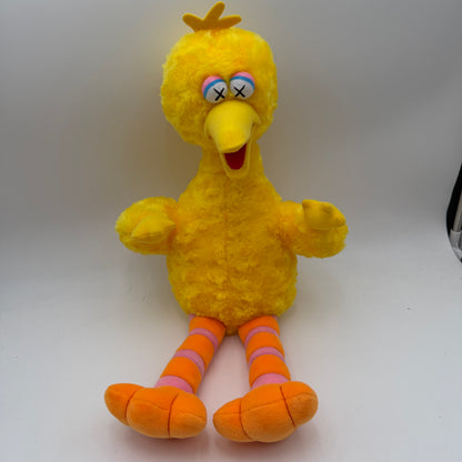 Kaws x Sesame Street Big Bird Plush 20" Doll x Uniqlo