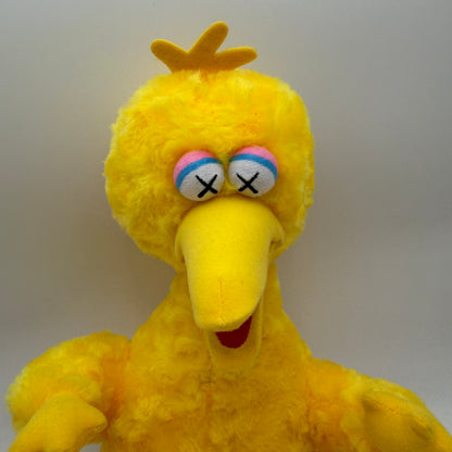 Kaws x Sesame Street Big Bird Plush 20" Doll x Uniqlo