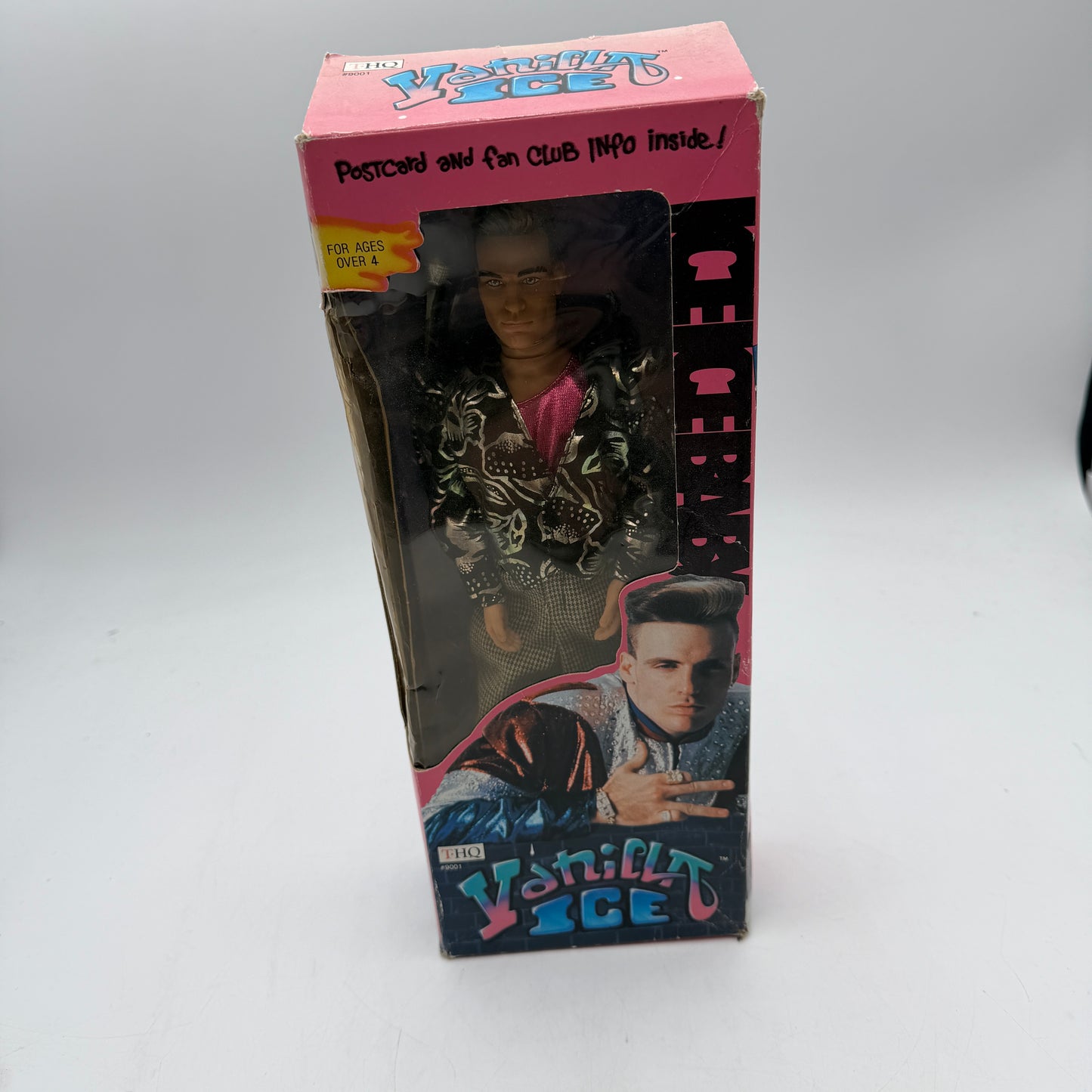 Vintage Vanilla Ice THQ Ice Ice Baby Doll #9001 in Box