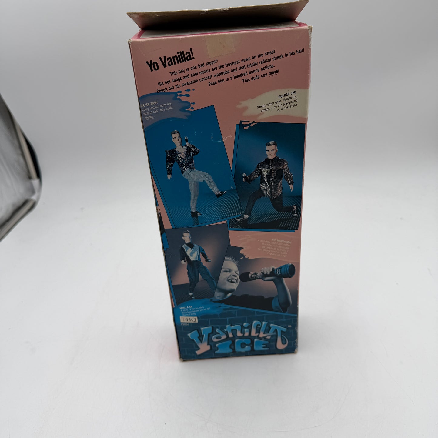 Vintage Vanilla Ice THQ Ice Ice Baby Doll #9001 in Box