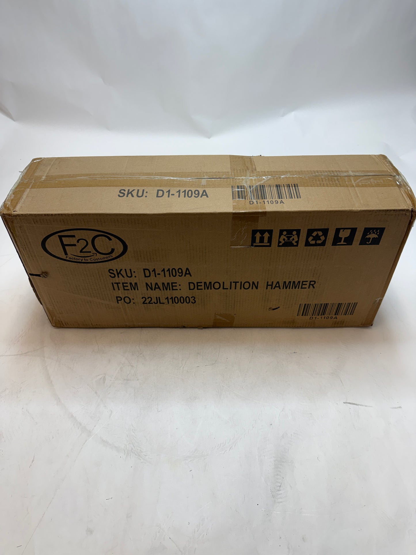 Segawe Demolition Hammer D1-1109A Black Power Tool New In Box