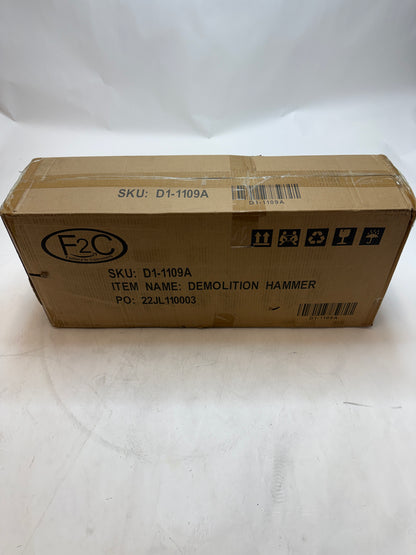 Segawe Demolition Hammer D1-1109A Black Power Tool New In Box