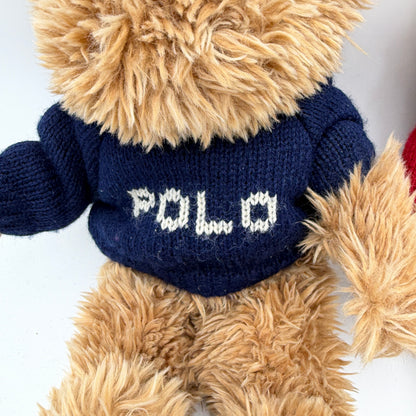 Polo Ralph Lauren Polo Bear Plush Knit Sweater 3 Pack Brown Collectible
