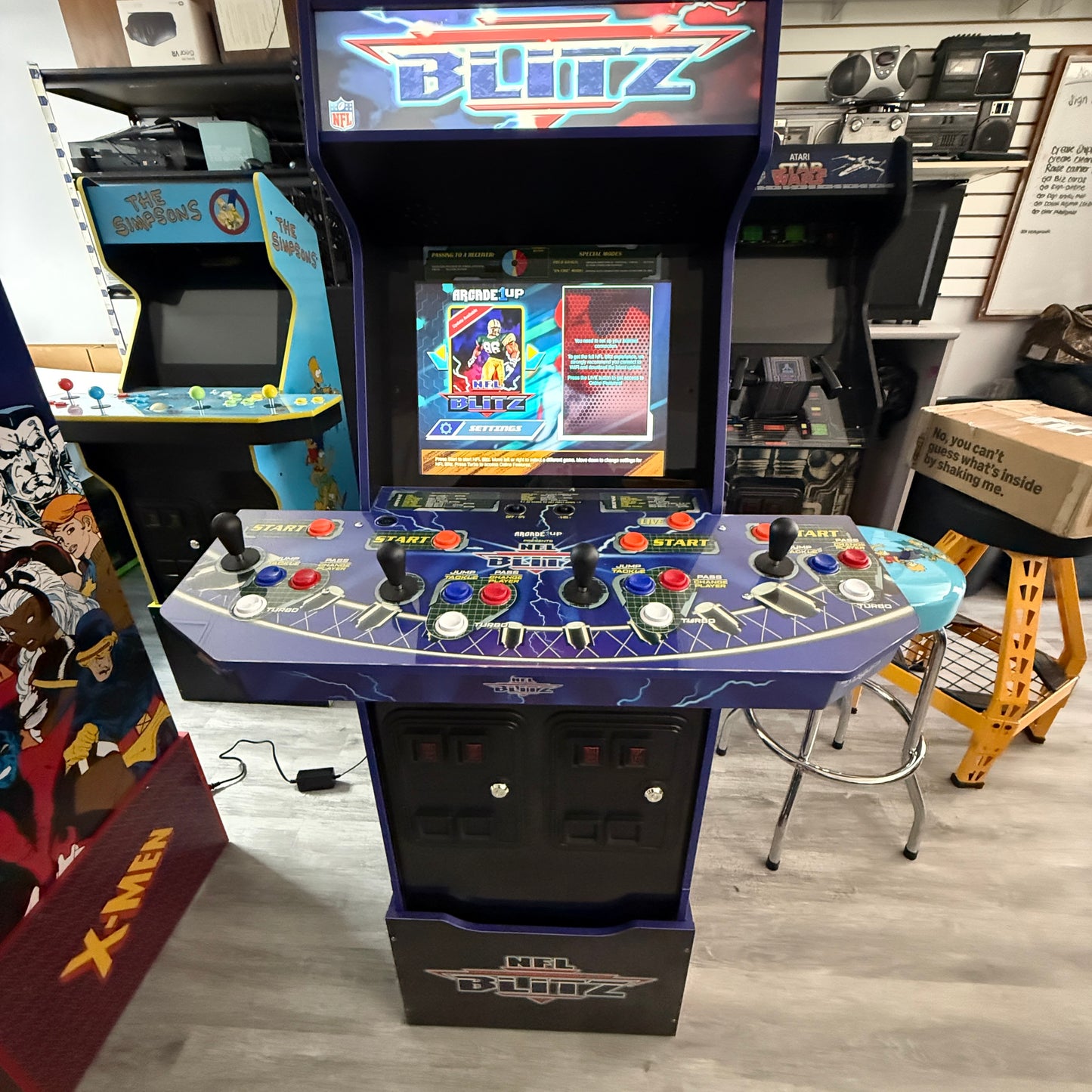 Arcade1UP NFL Blitz Video Game System with Box