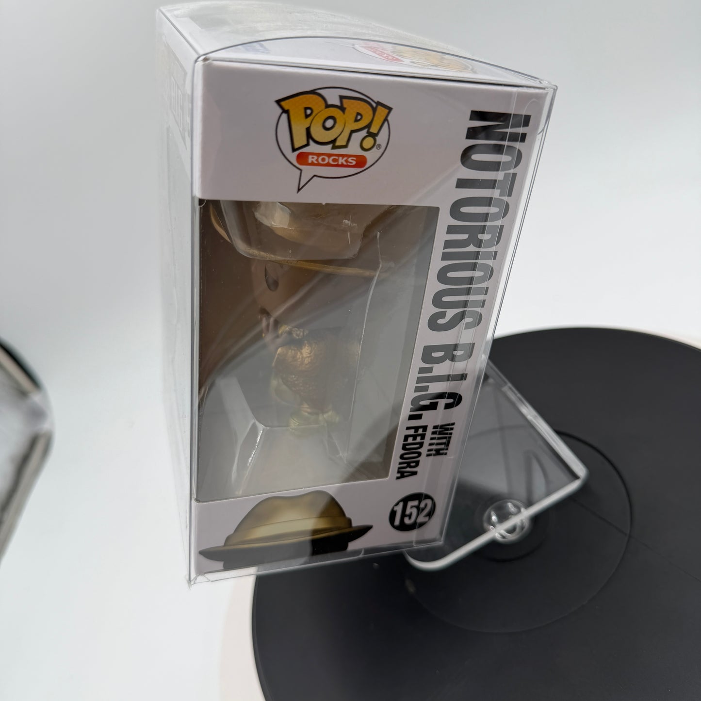 Funko Pop! Rocks Notorious B.I.G. Gold Fedora #152 NYCC Exclusive with Protector