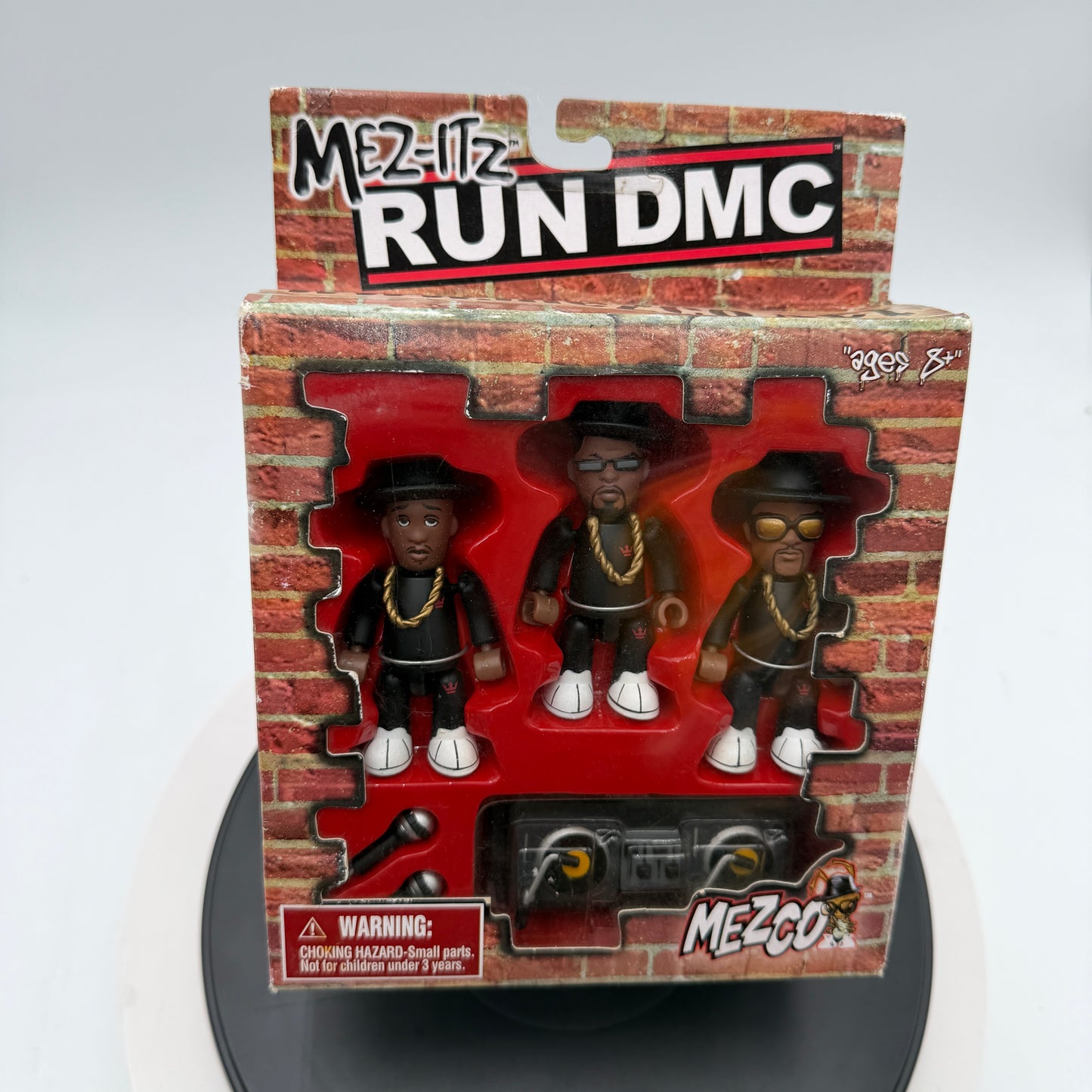 Mezco RUN DMC Jam Master Jay Mez-Itz Collectible Figure - Black