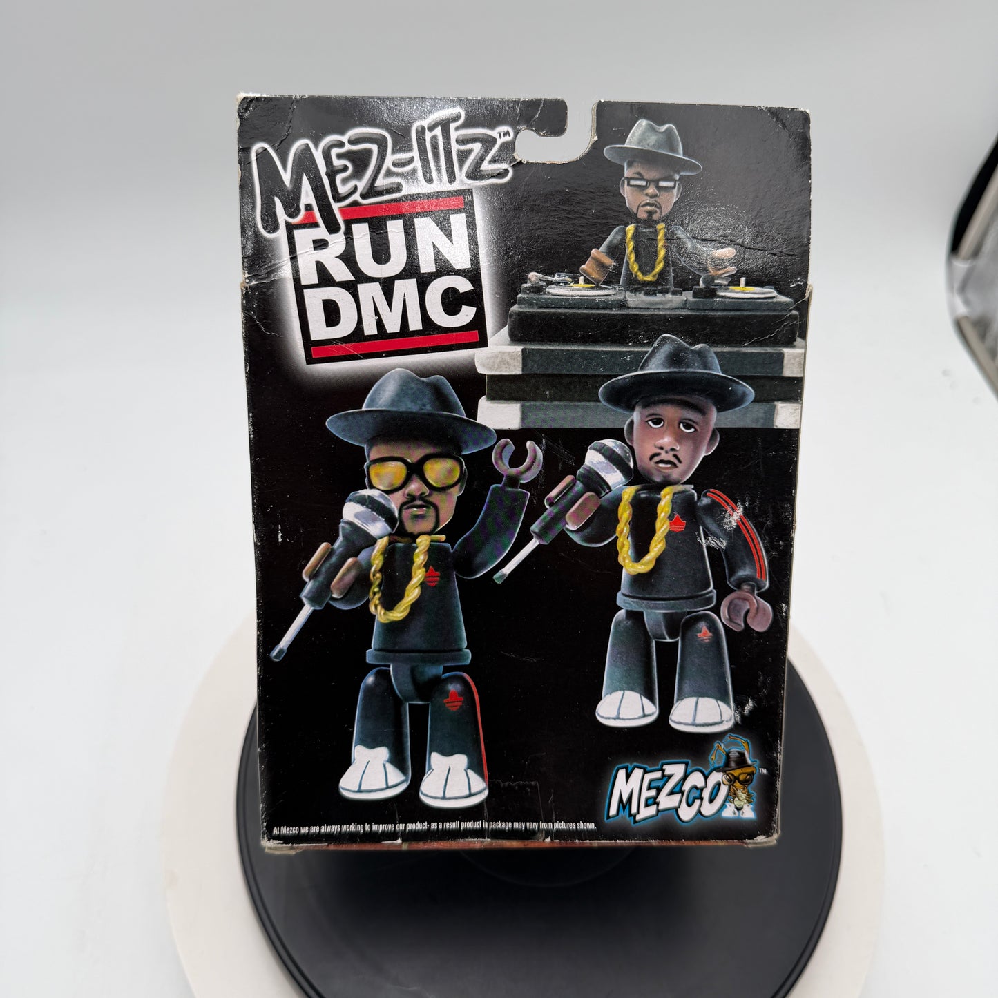 Mezco RUN DMC Jam Master Jay Mez-Itz Collectible Figure - Black