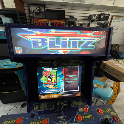 Arcade1UP NFL Blitz Video Game System with Box