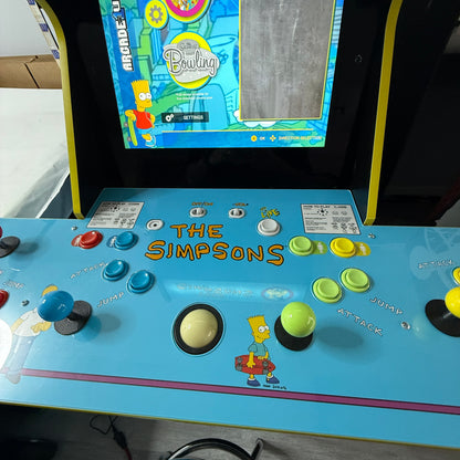 Arcade1UP The Simpsons Arcade With Stool