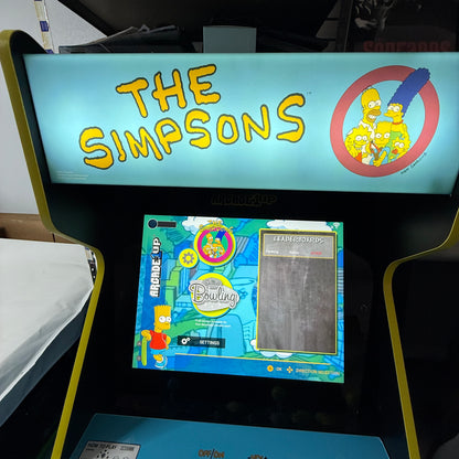 Arcade1UP The Simpsons Arcade With Stool