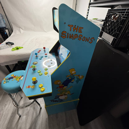 Arcade1UP The Simpsons Arcade With Stool