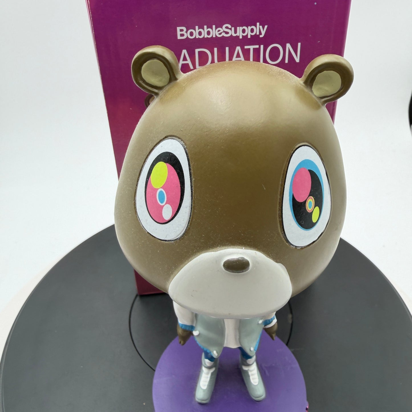 Kanye West Graduation Bear Bobblehead - Yeezy YE Collectible with Box