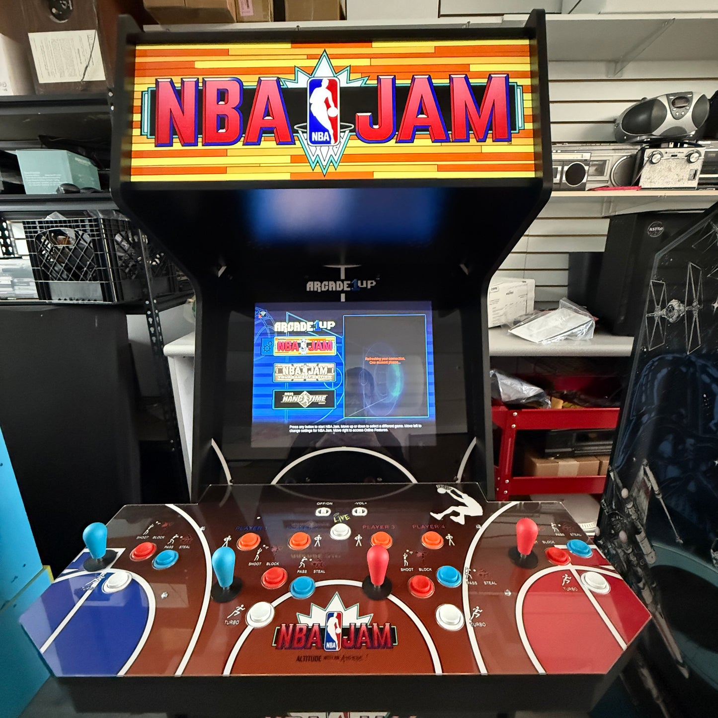 Arcade1Up NBA JAM SHAQ EDITION XL 4 Player With Box