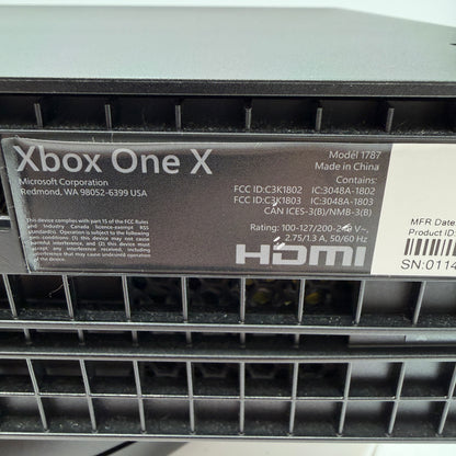 Microsoft Xbox One X (1787) 2017 1TB Console