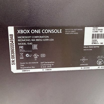 Microsoft Xbox One (1540) 1TB Console