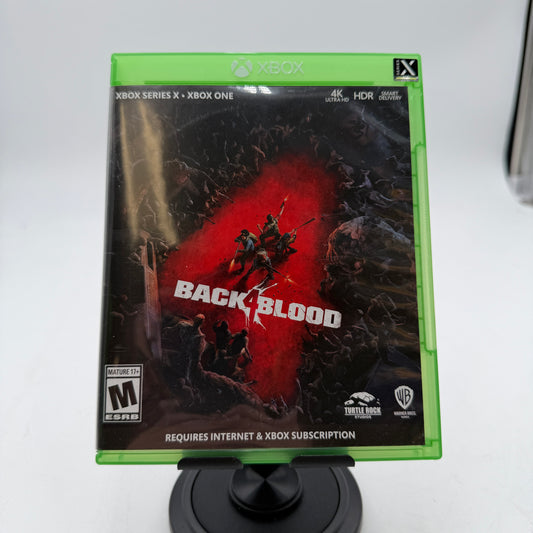 Back 4 Blood - Xbox One Video Game, Used With Box, Black