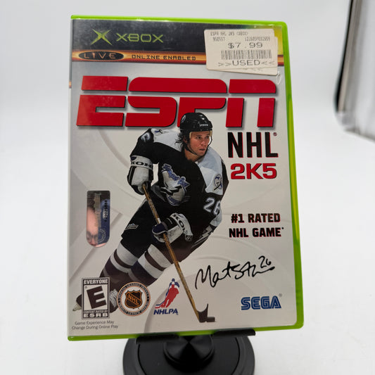 ESPN NHL 2K5 Xbox 360 Video Game Complete in Box