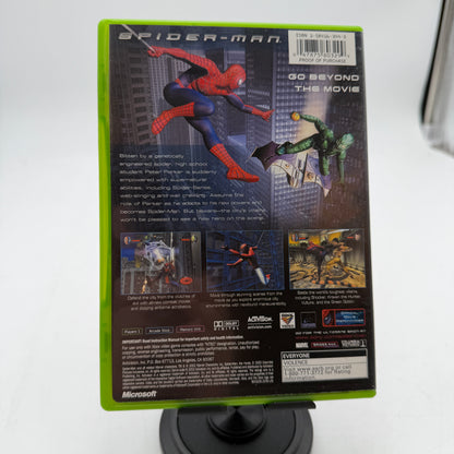 Microsoft Xbox Spider-Man Video Game Complete in Box