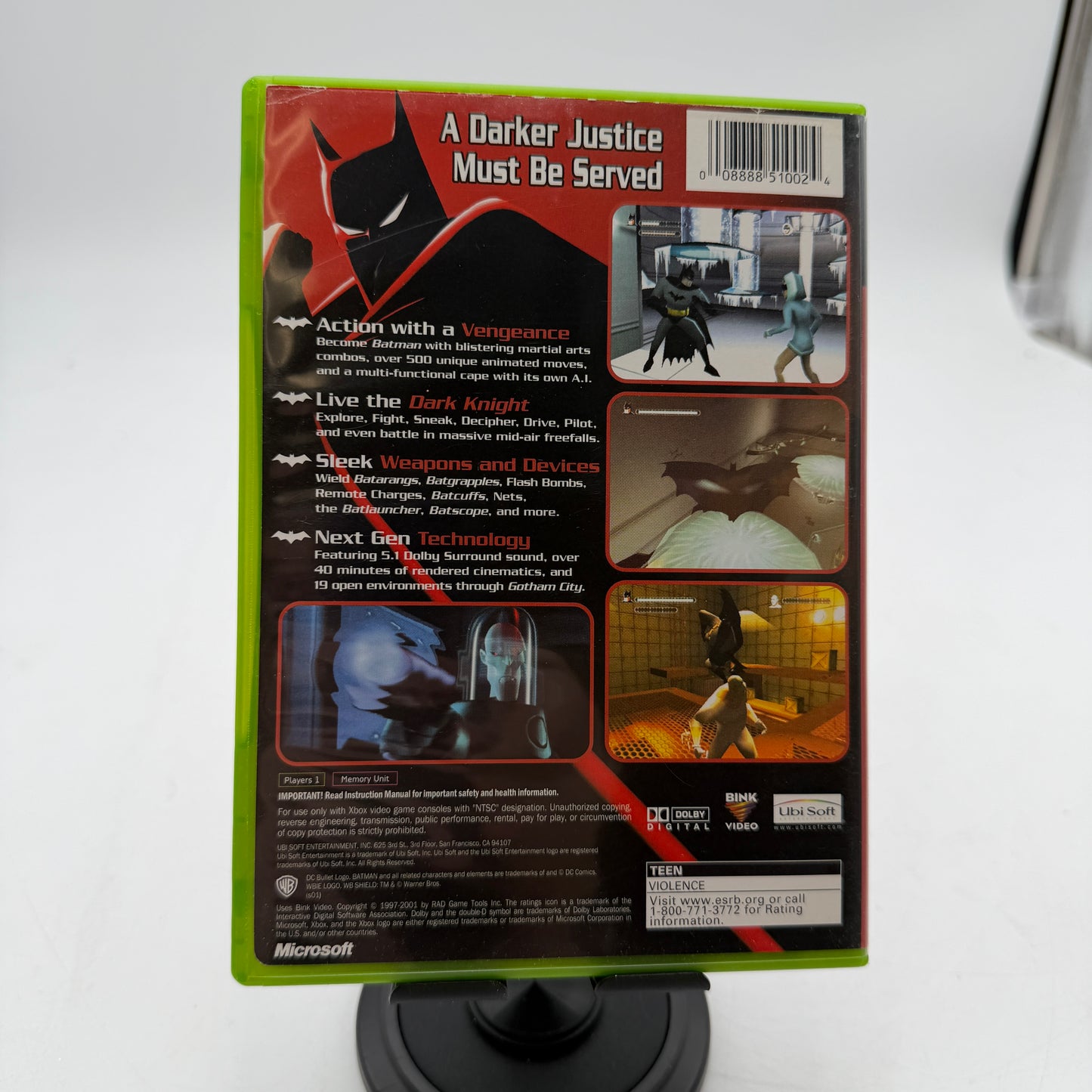 Batman Vengeance Xbox 360 Video Game Complete in Box