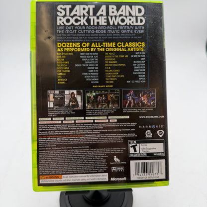 Xbox 360 Rock Band Video Game Complete in Box