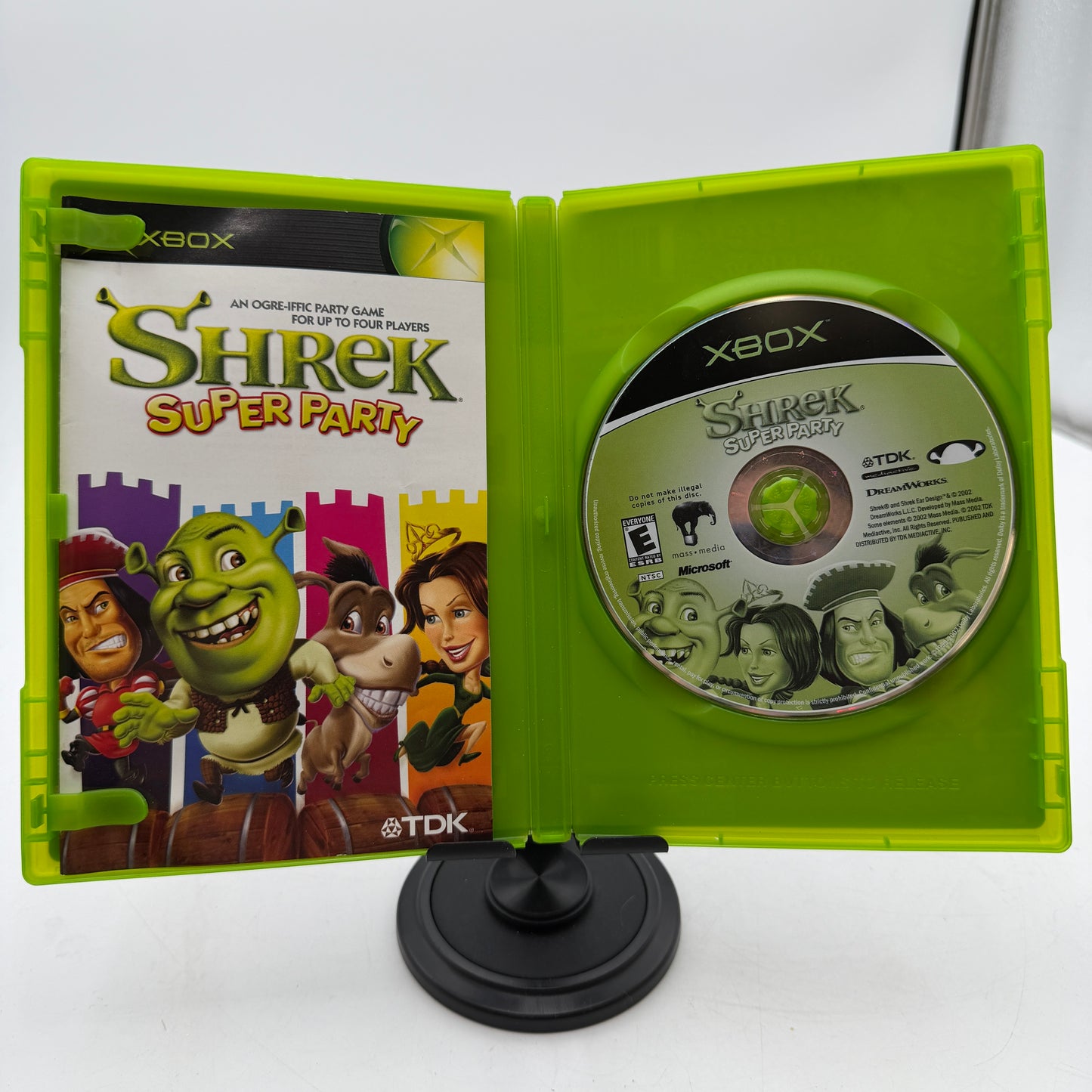Shrek Super Party PAL Xbox 360 Video Game Complete in Box