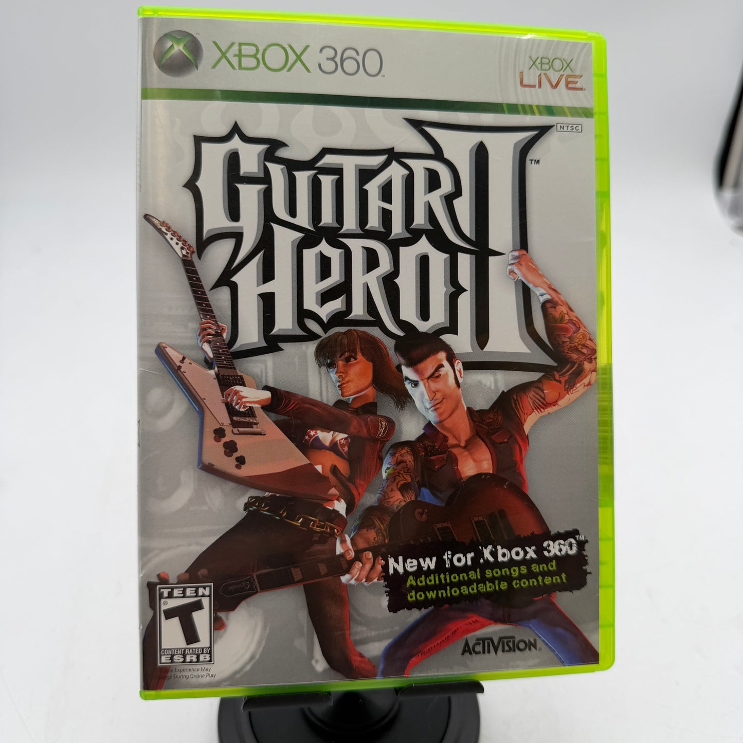 Guitar Hero II Xbox 360 Video Game Disc and Case Only
