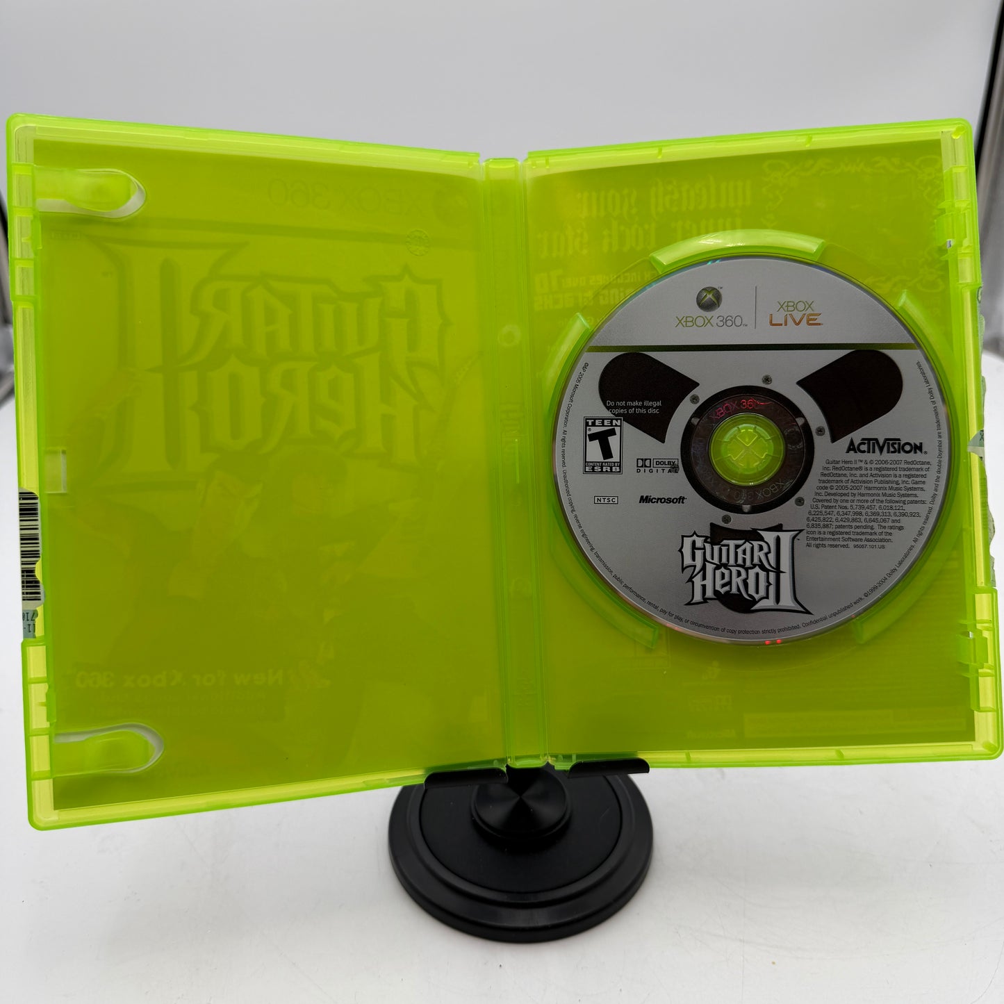 Guitar Hero II Xbox 360 Video Game Disc and Case Only