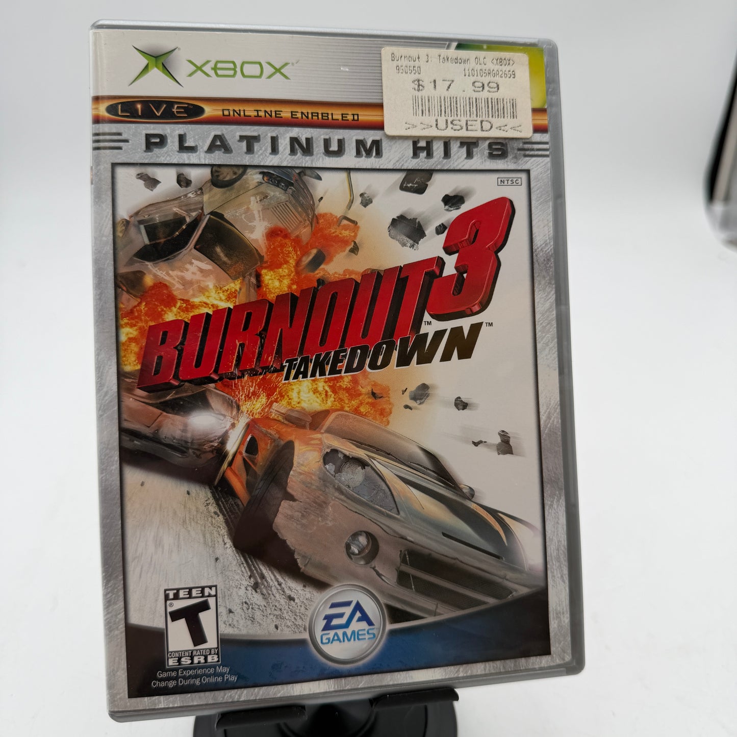 Burnout 3 Takedown for Xbox - Used With Box